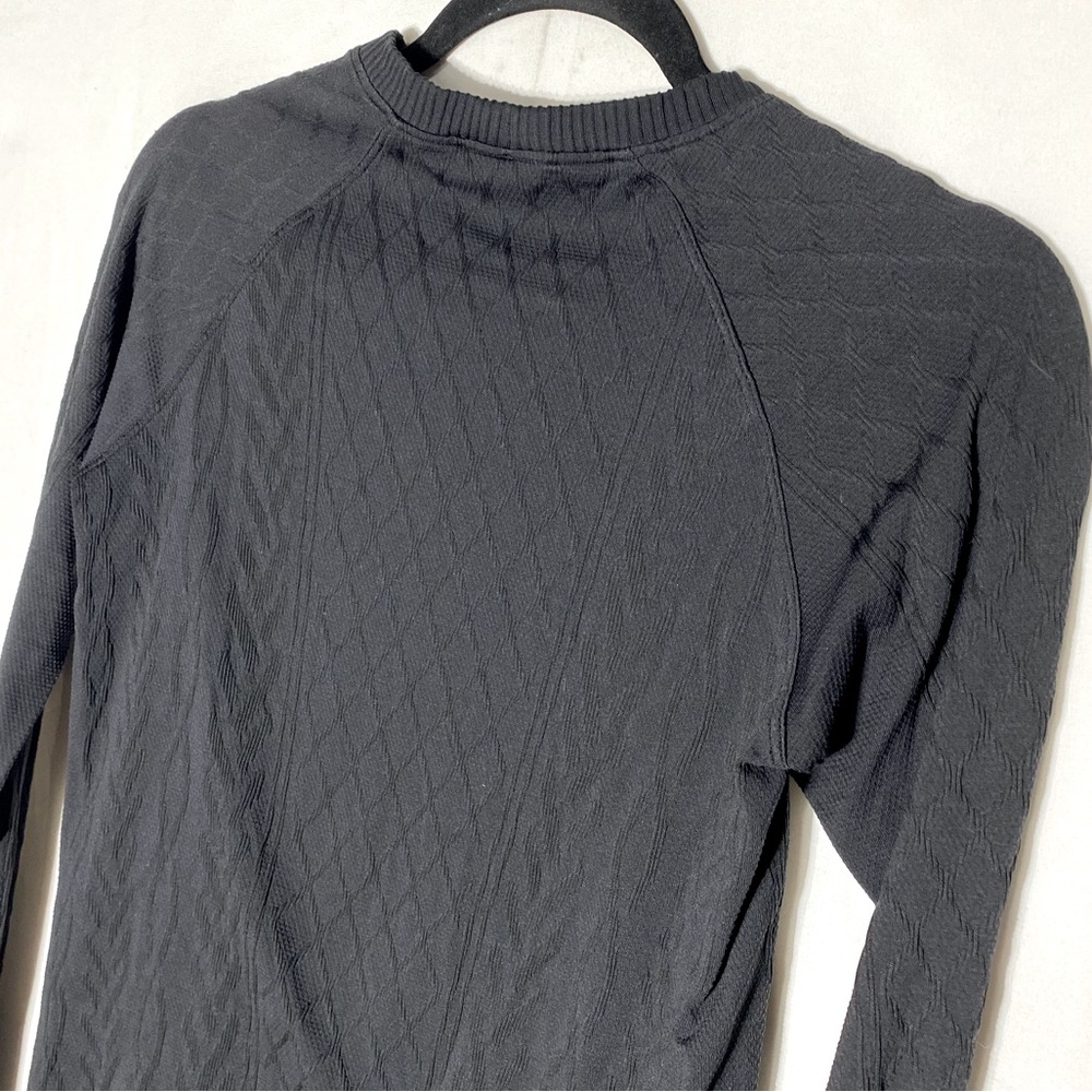 Lululemon Athletica Black Rest Less Pullover Long Sleeve Crew Neck Shirt XS - Picture 10 of 16